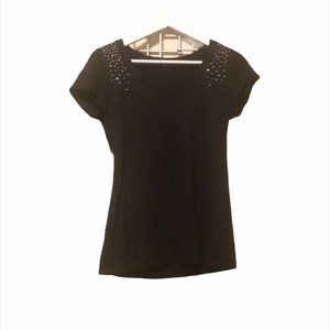 Gap Studded Black T-shirt
